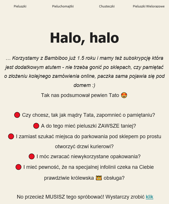 bambiboo-newsletter