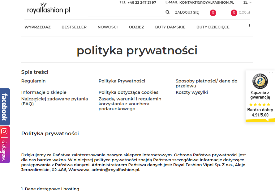 buty sklepy internetowe