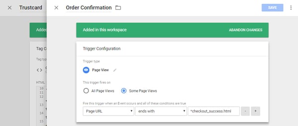 Integracja Trustbadge w Google Tag Manager 8