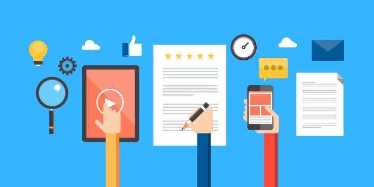 ilustracja pokazująca rózne typy UGC